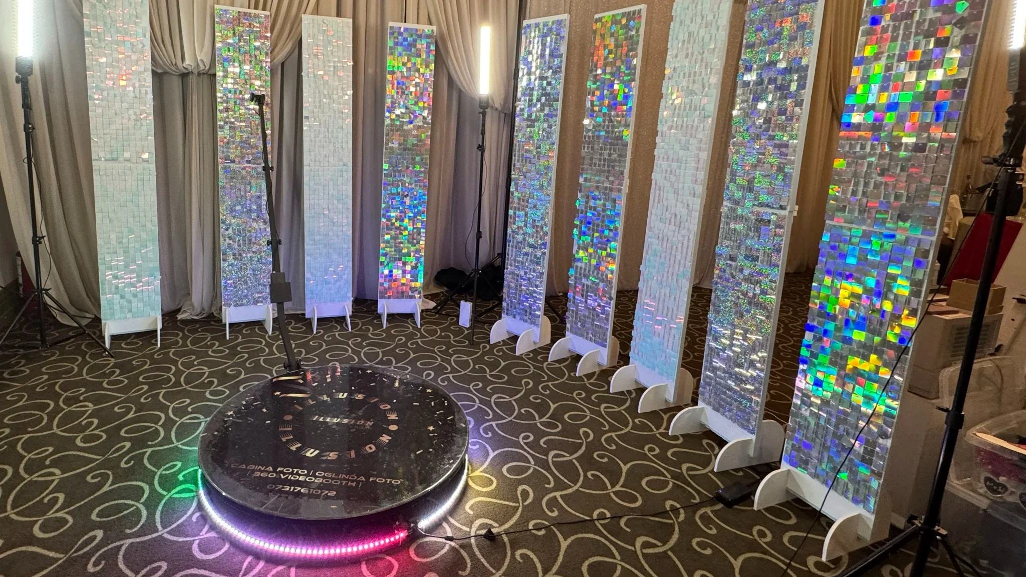 360 Video Booth IllusionBooth la eveniment